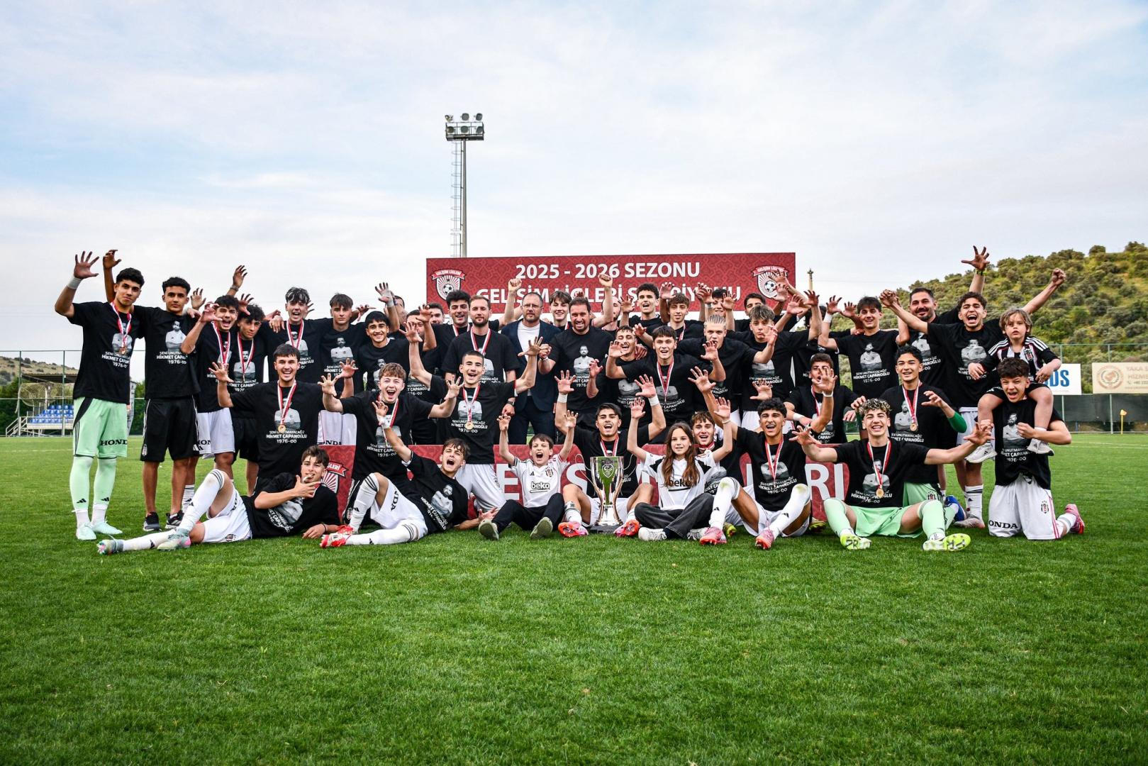 Beşiktaş U-16 Akademi Takımı, Türkiye Şampiyonası’nda şampiyon oldu!