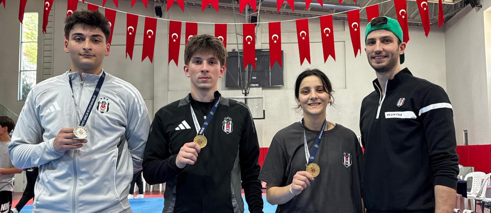 Beşiktaş JK Taekwondo Takımı Sporcularından, U21 İstanbul Taekwondo Şampiyonası’nda 3 Birincilik, 1 İkincilik ve 2 Üçüncülük
