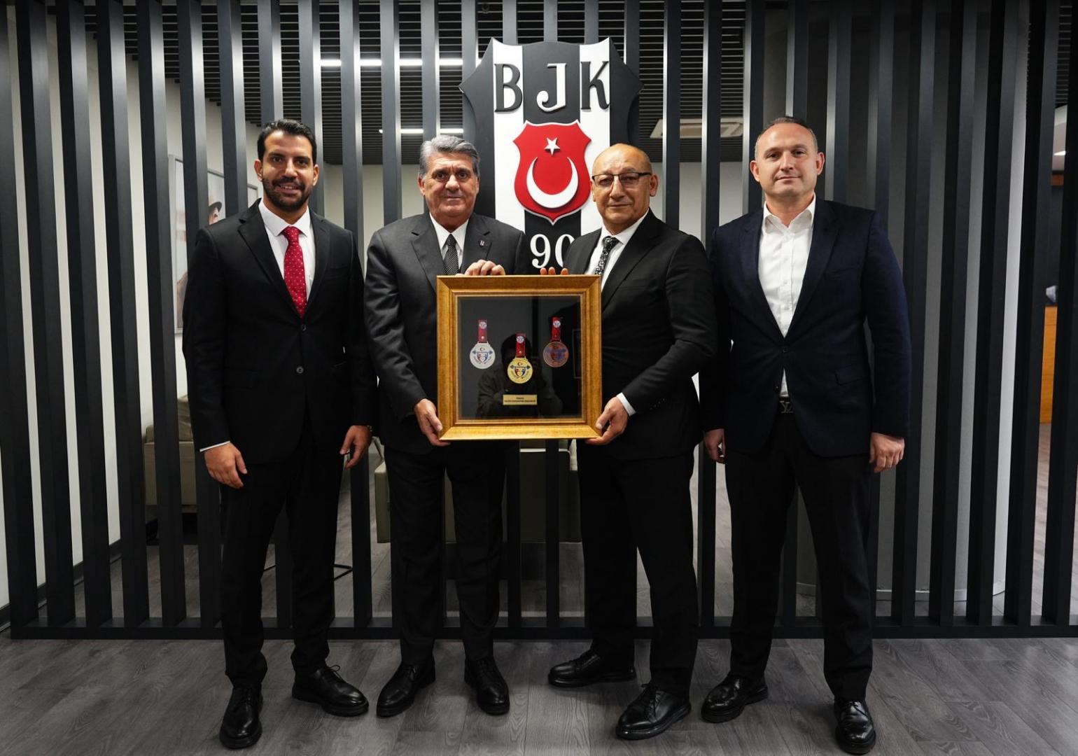 Türkiye Halter Federasyonu’ndan Beşiktaş JK’ya ziyaret!