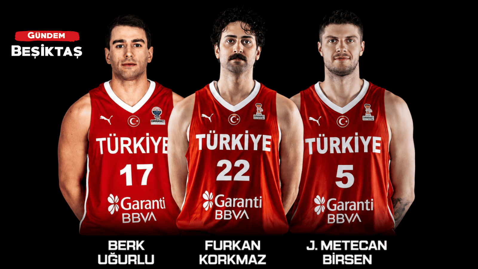 Beşiktaş Basketbol Takımı'nın sporcularına milli davet!