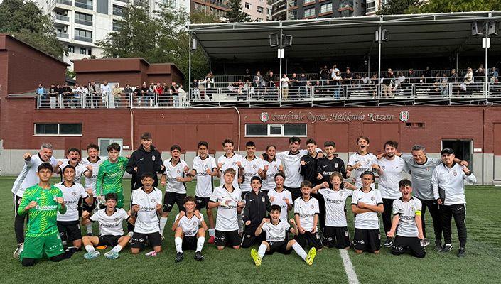 Beşiktaş U-14 Takımı, Ümraniyespor karşısında 2 golle galip!
