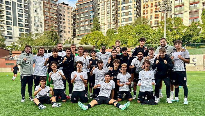 Beşiktaş U-15 Takımı, Ümraniyespor karşısında 3 golle galip!