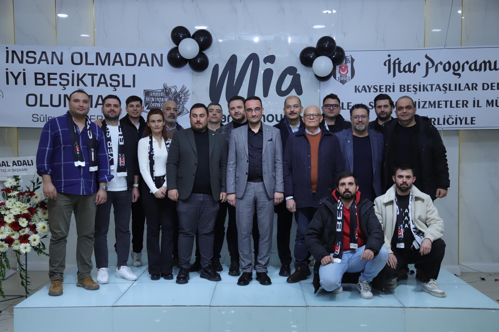 Kayseri Beşiktaşlılar Derneği, iftarda bir araya geldi!