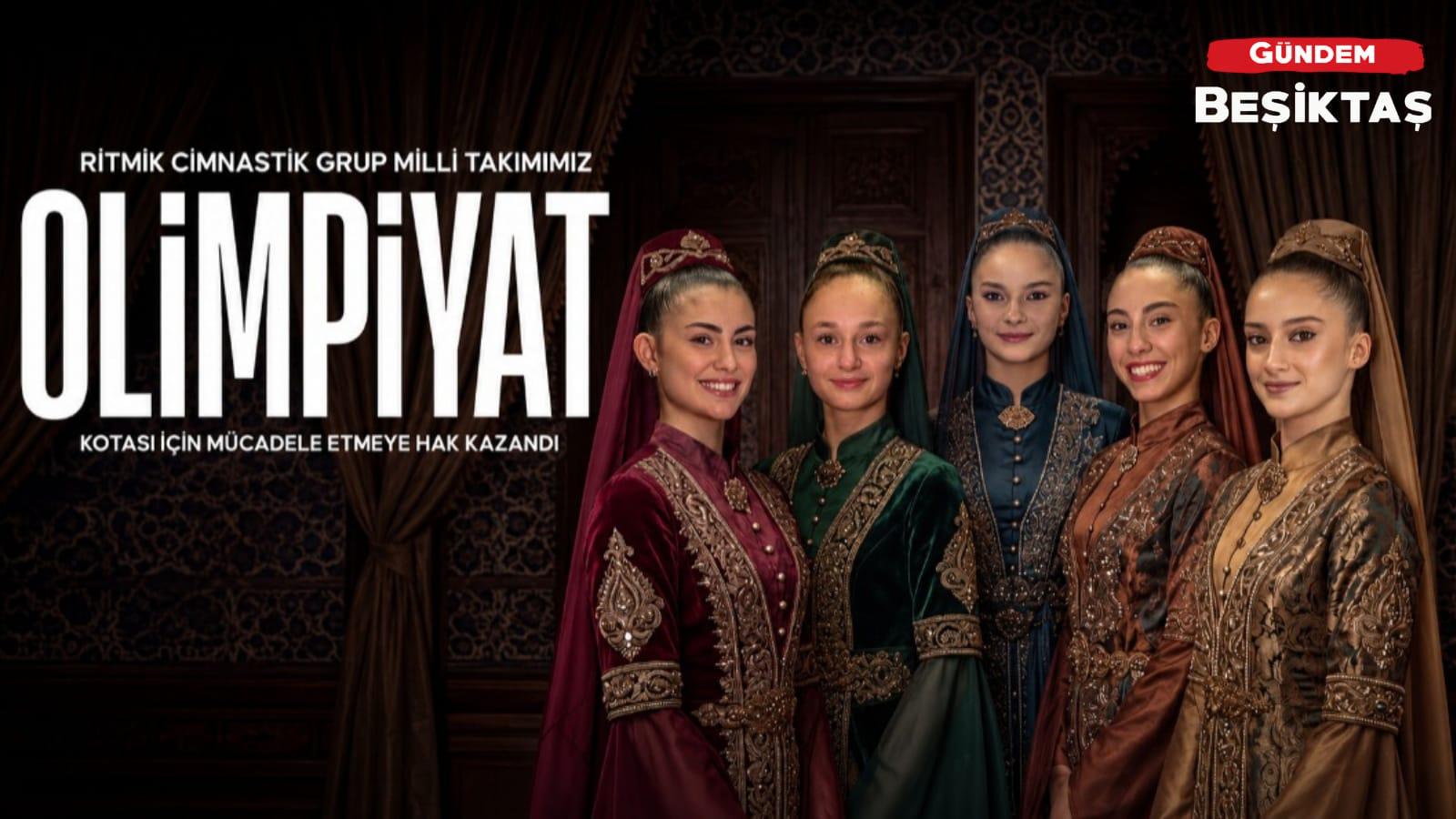 Ritmik Cimnastik Grup Milli Takımı, olimpiyat kotası için mücadele hakkı kazandı!