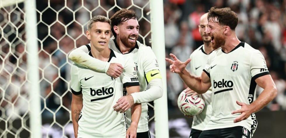 Erzurum FK’yı 3-0 yenen Beşiktaş, maç fazlasıyla lider oldu!
