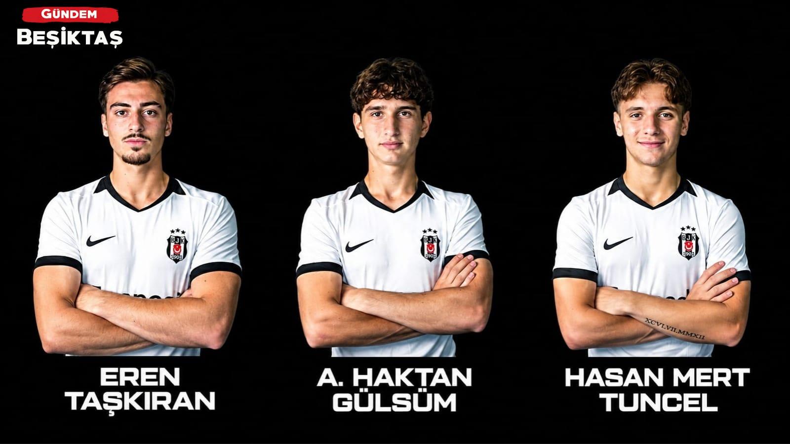 Beşiktaş JK Futbol Akademisi’nden U18 Milli Takımı’na üç oyuncu!