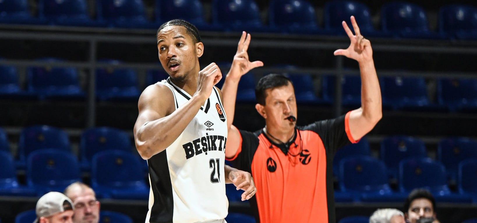 Beşiktaş, EuroLeague'deki ilk galibiyetini deplasmanda aldı!