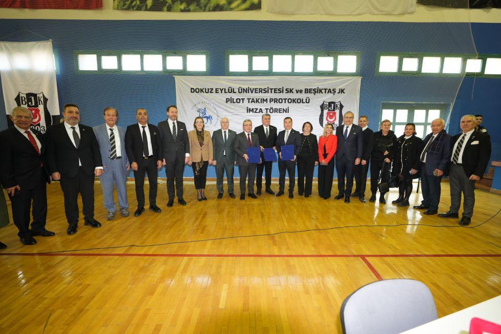 Beşiktaş JK, DEÜ ile iş birliği ve pilot takım protokolü imzaladı!