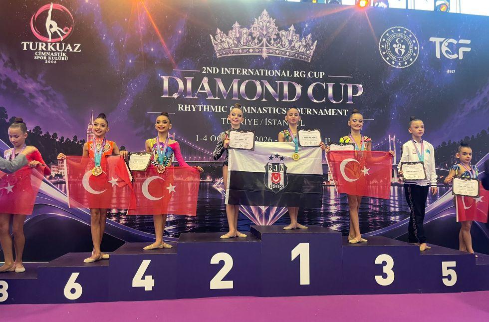 Beşiktaş Jimnastik Takımı sporcularından 44 madalya!