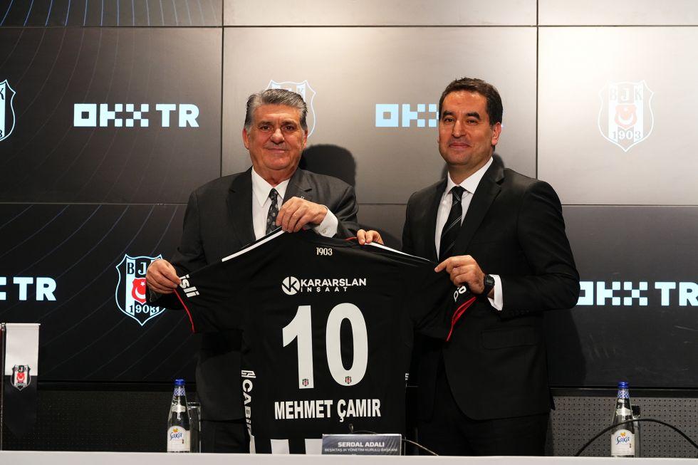 Beşiktaş, OKX TR ile sponsorluk anlaşması imzaladı!