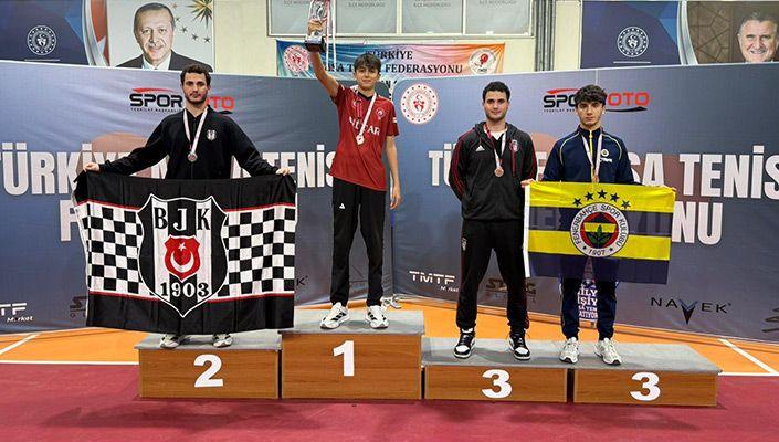 Beşiktaş JK Masa Tenisi sporcularından 1 Gümüş 1 Bronz madalya!