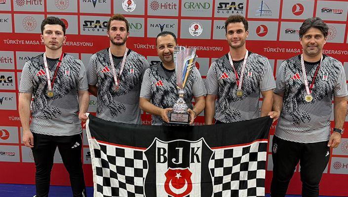 Beşiktaş JK Masa Tenisi Takımı, Büyükler Masa Tenisi Türkiye Kupası’nda 2. oldu!