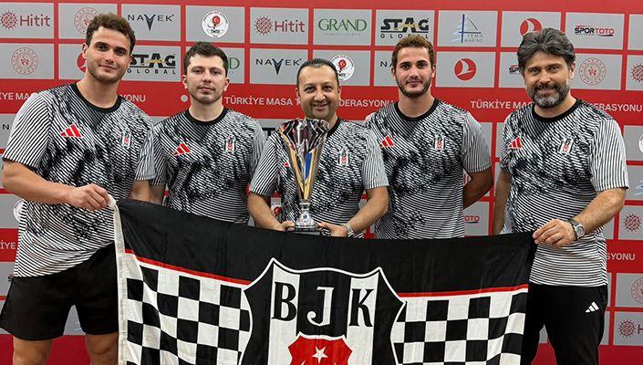 Beşiktaş JK Masa Tenisi Takımı, Navek Elit Süper Grup Dörtlü Final Müsabakalarında 3. oldu!