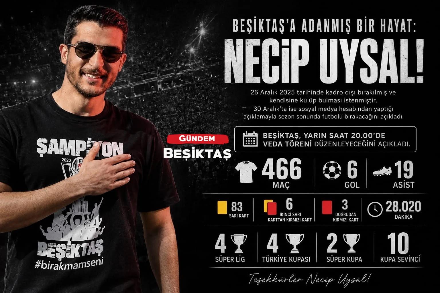 Beşiktaş'a adanmış bir hayat: Necip Uysal!
