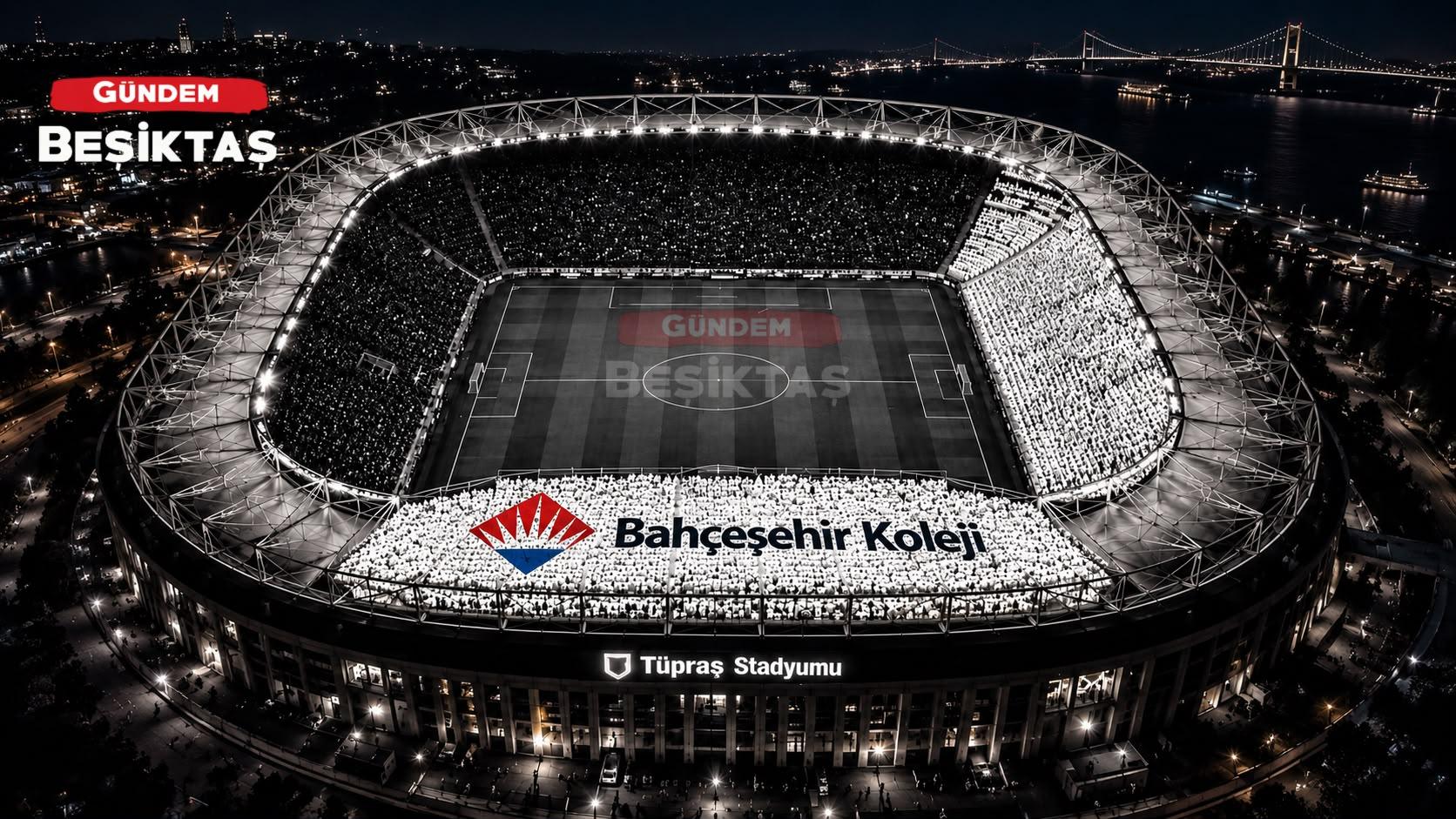 Tüpraş Stadyumu Güney Tribünü'nün isim sponsoru Bahçeşehir Koleji oldu!