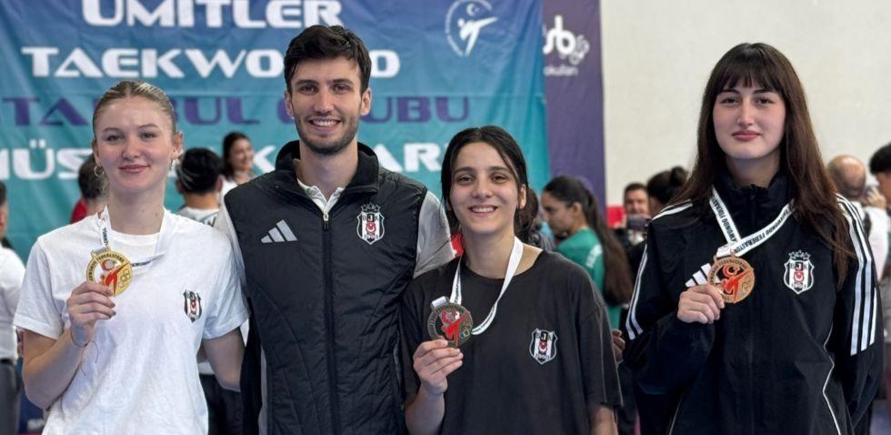 Beşiktaş JK Taekwondo Takımı'ndan; 1 birincilik, 3 ikincilik, 2 üçüncülük!