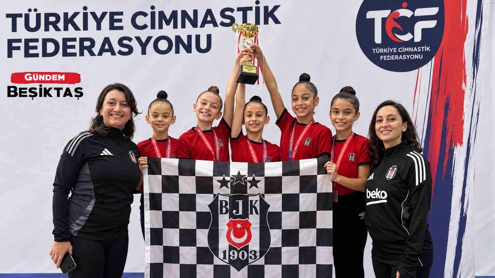 Beşiktaş Jimnastik Takımı Türkiye Üçüncüsü Oldu!